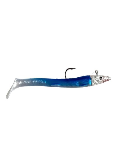 Naniwaosakashi V8 Jig 8cm 5.5gr Silikon Yem 3+5 Nacre Blue