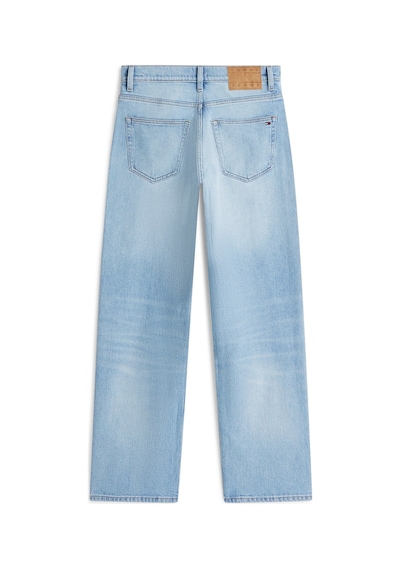 Tommy Hilfiger Layla Yüksek Bel Düz Kesim Kadın Jean Bj0111-16253 Açık Mavi