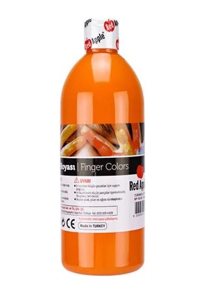 Red Apple Parmak Boya 10x500 Gr 10'lu Set Çok Renkli