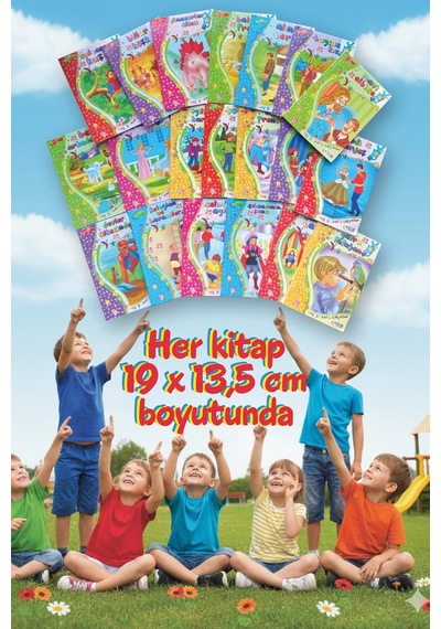 2. Ve 3. Sınıflara Göre Setli Çok Güzel Hikayeler 20 Kitap - Hediyeli - Değerlendirme Sorulu