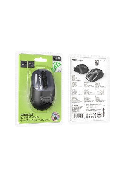 Hoco. Gm28 2.4g Business Kablosuz Mouse - Siyah-gri Diğer
