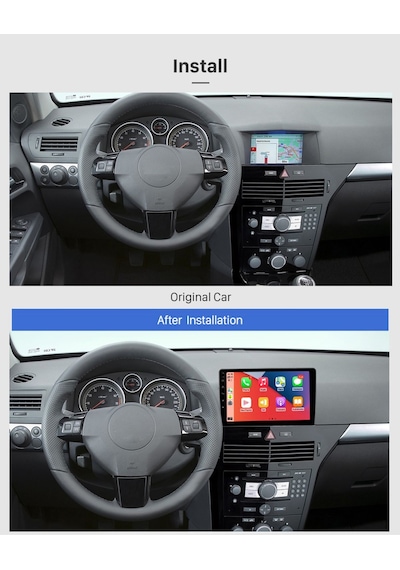 Opel Astra H 2006 Uyumlu Multimedya Navigasyon Usb Kamera Carplayer 4 Ram