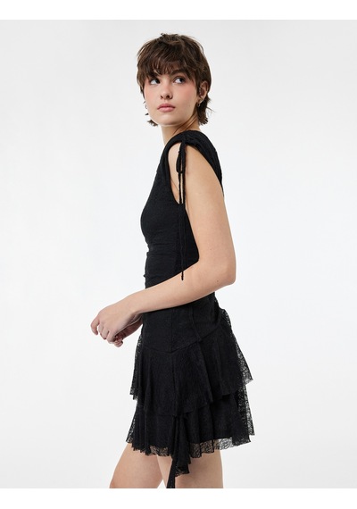 Koton Dresses Siyah 7wal80006ık