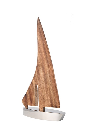 Mudo Home Saıl Boat Biblo 18x35cm