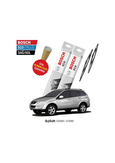 Bosch Eco Ssangyong Kyron Silecek Takımı (2006-2012)