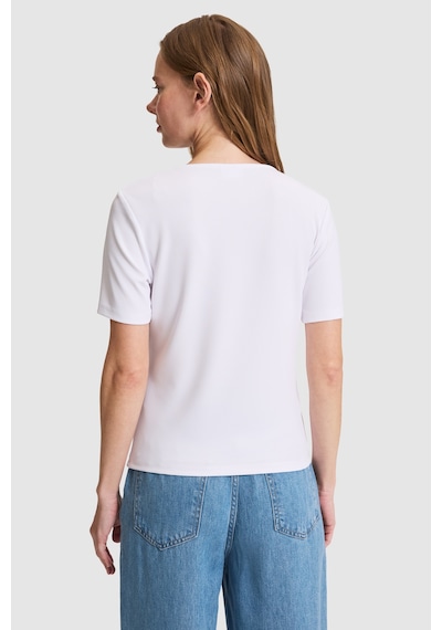 U.s. Polo Assn. Kadın Beyaz Tişört Basic 50323524-vr013