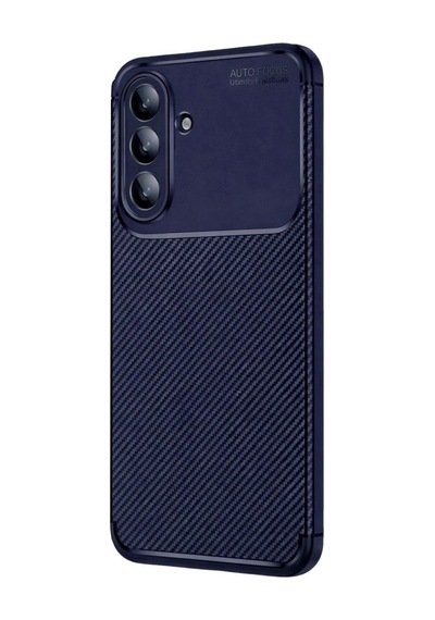 Samsung Galaxy A57 5g Auto Focus Karbon Kapak - Lacivert