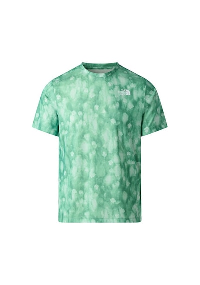 The North Face M 24/7 Short Sleeve T-shırt Reg-prınt Erkek Outdoor Tişörtü Nf0a8g85mdı1 Yeşil