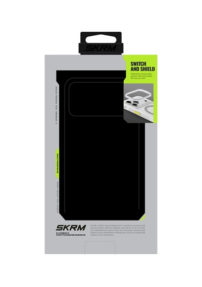Apple iPhone 18 Pro Max Uyumlu Kılıf M-safe Şarj Özellikli Airbag Tasarımlı Skinarma Avion Kapak Beyaz