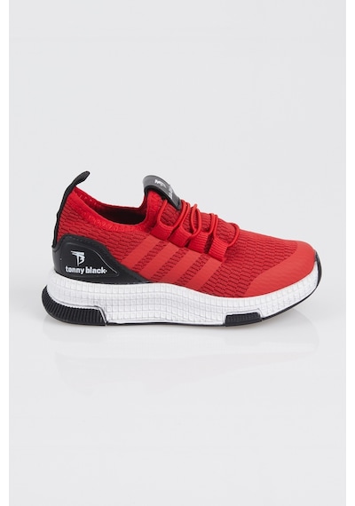 Tonny Black Tbqnt Unisex Çocuk Spor Ayakkabı Kırmızı