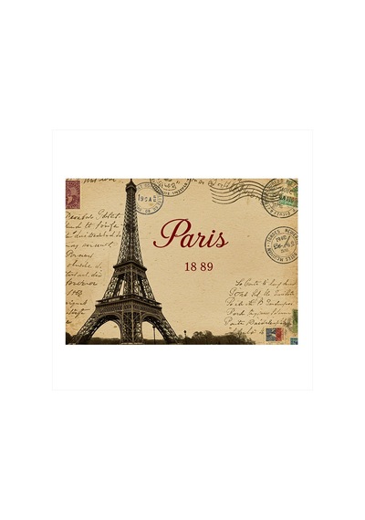 Eyfel Kulesi Paris Hediyelik Mdf Tablo