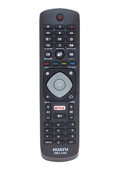 Weko Kl Philips Uyumlu Rm-l1285 Netflıx-smart Tv Tuşlu Lcd-led Tv Kumanda Rm-l239b