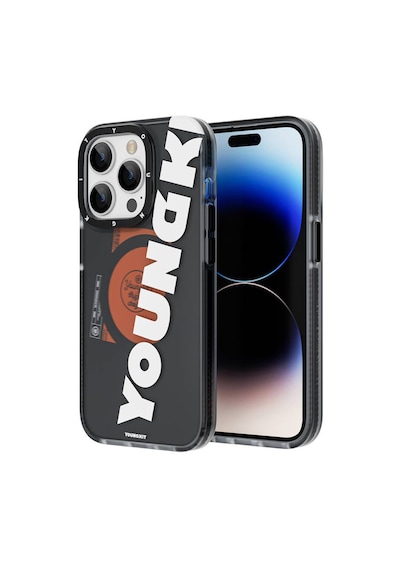 Youngkit Apple Uyumlu iPhone 14 Pro Max Binfen Arka Koruma Kılıf - Mor Mor