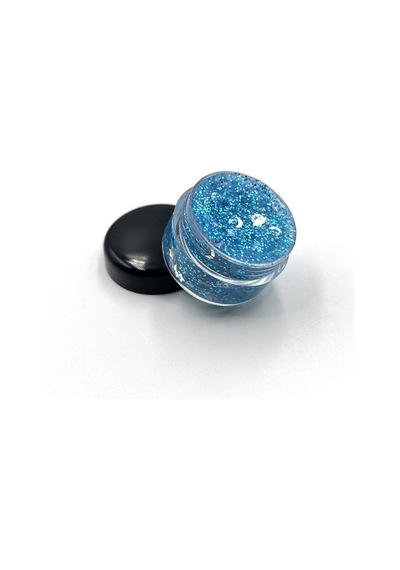 Artikel Ay ve Yıldız Desenli Party Glitter Makyaj Simi Mavi 5 ML