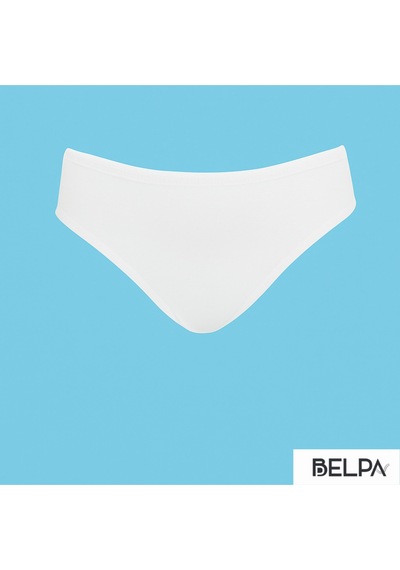 Belpa Ersa İç Giyim Ribana Bikini 6'lı Beyaz