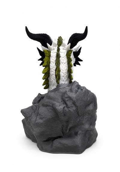 Dağın Ejderi 15cm Dekoratif Biblo 3d Baskı
