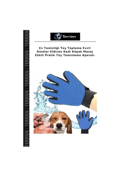 Ev Temizliği Tüy Toplama Evcil Dostlar Eldiven Kedi Köpek Masaj Etkili Pratik Tüy Temizleme Aparatı