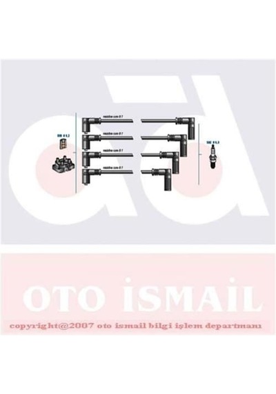 DODUCO 7676 DODUCO BUJI KABLOSU M131 DOGAN SLX 97-02 1.6IE