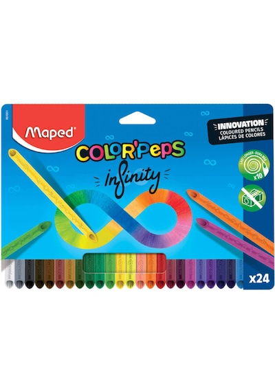 Maped Colorpeps Infinity Kuruboya Seti 24lü 861601 Çok Renkli