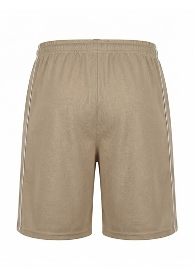 Orendahill Erkek Spor Şort Hızlı Kuruyan Esnek Regular Fit Trim Biyeli Activewear Bej