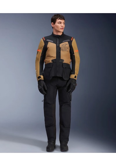 Alpinestars St-7 2l Gore-tex Korumalı Motosiklet Montu Siyah Kahve