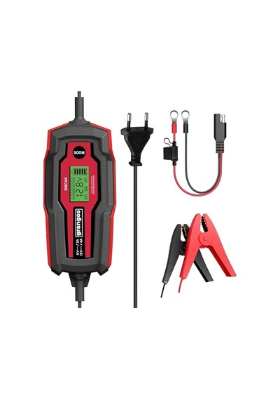 Ayrex Grangos Gbc4a 6v / 12v 120 Ah Akıllı Dijital Akü Şarj/akü Bakım/desülfatör Ve Power Supply, Otomobil/motos