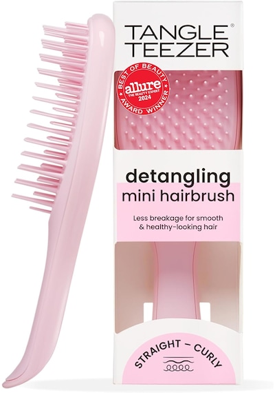 Tangle Teezer The Ultimate Wet Detangler Mini Runway Millennial Pink The Ultimate Detangler Mini