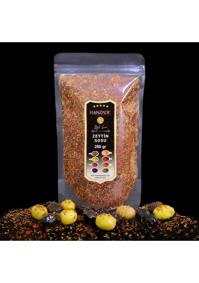 Hanzade Bitkisel Zeytin ve Zeytinyağı Çeşnisi 250 G