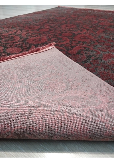 Eko Halı Cordoba Db02 Antrasit Burgundy 160X230 Cm