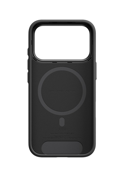 Apple Uyumlu iPhone 18 Pro Max Kılıf M-safeli Aramid Karbon Fiber Military-grade New Logo Black-grey Twill Siyah