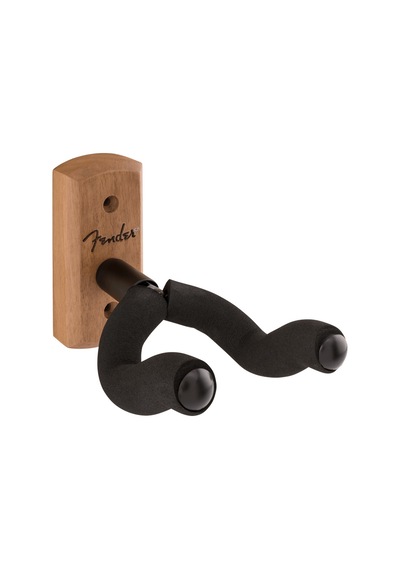 Fender 0991804042 Essentials Duvar Gitar Asma Aparatı Walnut Ceviz Desenli Ahşap Tabanlı Klasik Görünümlü Askı