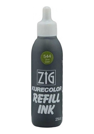 Zig Kurecolor Refill Ink Mürekkep 25ml 545 Olive Green