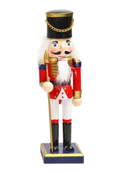 Evvon Yılbaşı Süsü Xms Kurşun Asker 25cm Renkli