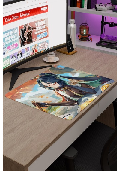 Xianyun Genshin Impact Anime Gacha V5 - 48x40 Xl Gaming Mouse Pad Fare Altlığı