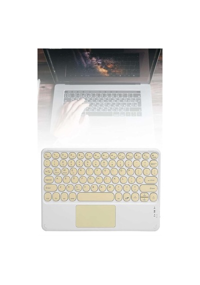 Profesyonel Wifi Q Klavye Bluetooth Klavye Touchpad 10.8 Inç Yeni Nesil 37782201