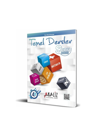 Analiz Yayınları 4. Sınıf Temel Dersler Soru Bankası Yeni Baskı