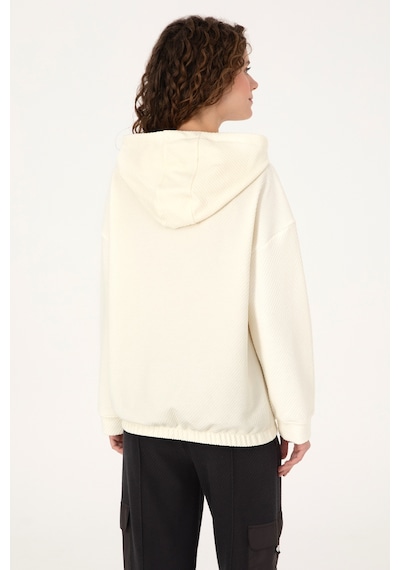 U.s. Polo Assn. Kadın Sweatshirt 50309464-vr256 İnci