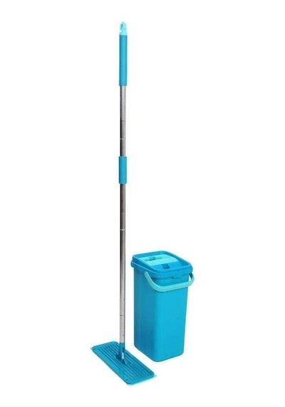 Motek Yeni Temizlik Seti Palet Mop Mavi