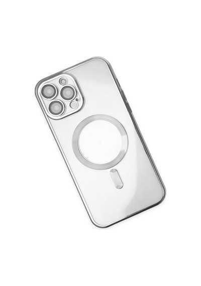 ALLY Apple Uyumlu  iPhone 12 Pro 6.1inç Renkli Kenar Lazer Çerçeveli Magsafe U