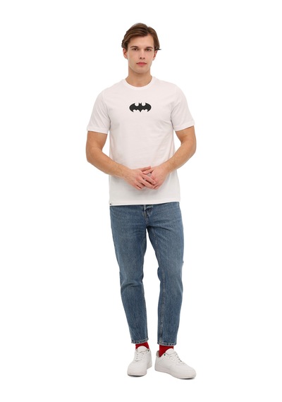 Ljk-Batman Ml Batman-4 6fx Beyaz Erkek Kısa Kol T-shirt 000000000102066063