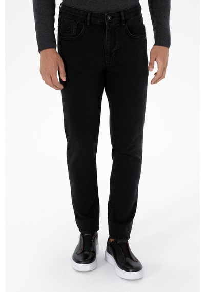 U.S. Polo Assn. Erkek Siyah Slim Fit Jean Pantolon 50307713-DN0027