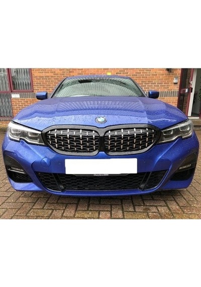 Bimbo Bmw 3 Serisi G20 Diamond Panjur Böbrek Siyah 2019 2020 2021
