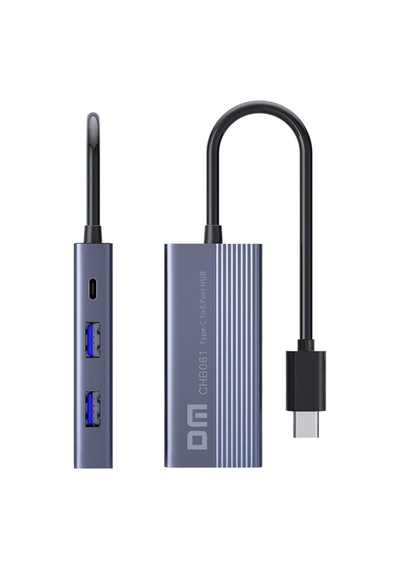 Chb061 Type-c To 4k Hdmı 3 Usb3.0 Gigabit Ethernet Pd 60w Çoklayıcı Hub