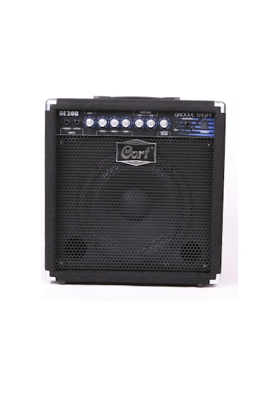 Cort Ge30b 30 Watt Bas Gitar Amfisi Başlangıç/orta Seviye 10 İnç Hoparlör, Dahili Kompresör, Aktif/pasif Giriş Desteği Ve Kulaklık Çıkışlı Prova Amfisi