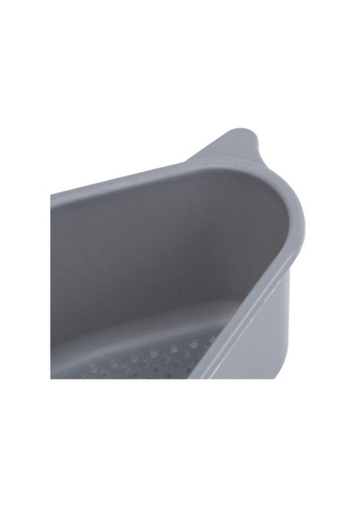Vantuzlu Üçgen Sebze Meyve Lavabo Raf Evye Süzgeç Sünger Tutucu Düzenleyici Mutfak Organizer Plastik Diğer