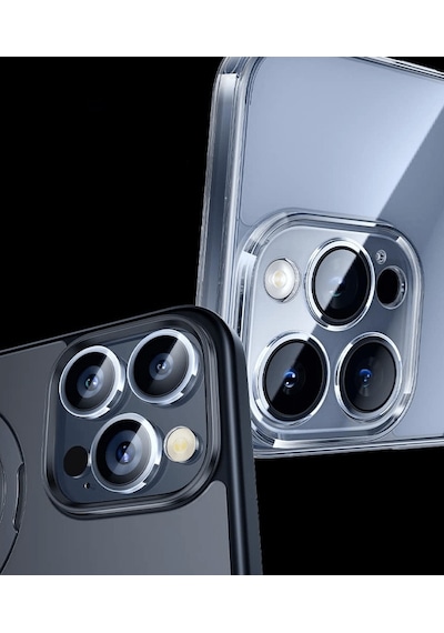 Baseus Apple iPhone 15 Uyumlu -15 Plus İçin Sapphire Serisi Hd Cam Kamera Koru