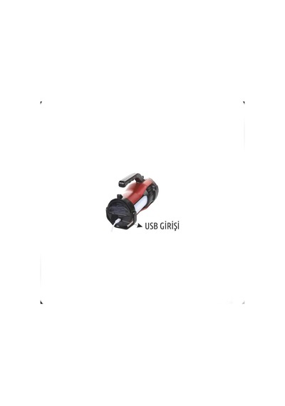 Usb Girişli Solar Aydınlatma 60w / Hs 4021 Beyaz
