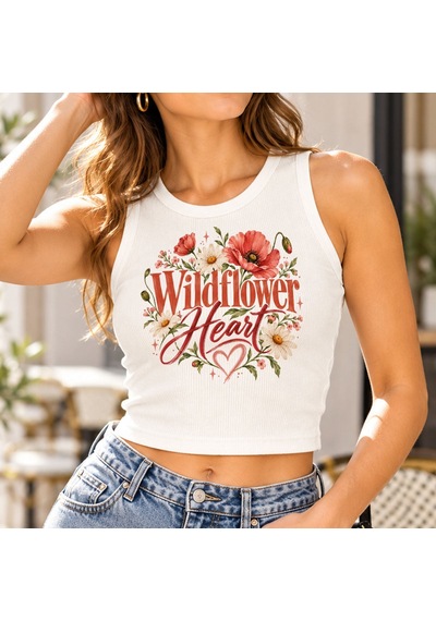 Bk Gift Sıfır Kol Fitilli Crop Bluz - Esnek Likralı Günlük Crop-13 Beyaz