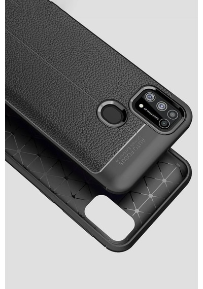 Newface - 890 - Samsung Galaxy M31 Kılıf Auto Focus Kapak - Edntrend - - Kırmızı