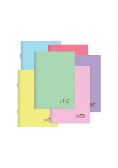 Keskin Color A5 60 Yp.çizgili Pp Kp.spiralli Pastel Show Defter